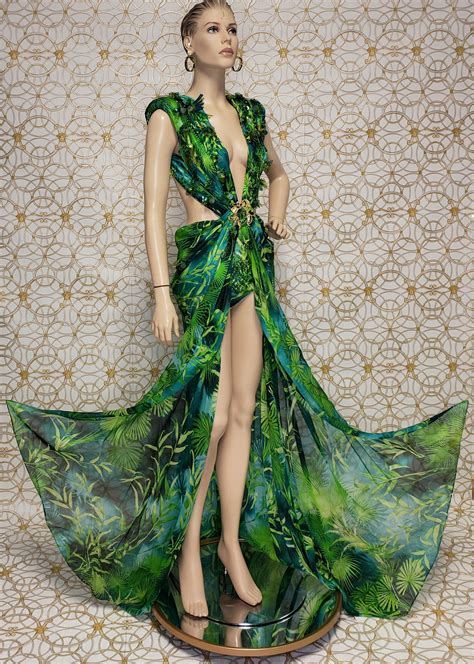 jennifer lopez versace jungle dress.